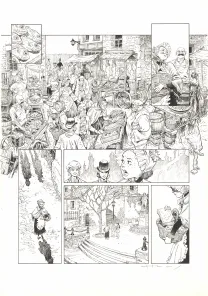 Black and white original page, Shi, Revenge ! (T.3), Josep Homs