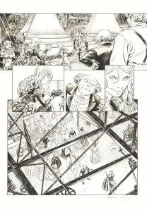 Black and white original page, Shi, Black Friday (T.5), Josep Homs
