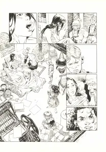 Planche noir et blanc, Shi, Black Friday (T.5), Josep Homs