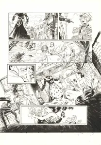 Planche noir et blanc, Shi, La Grande Puanteur (T.6), Josep Homs