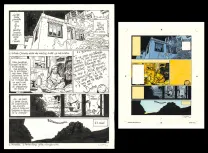 Planche noir et blanc, Jonathan, La Piste de Yéshé (T.17),  Cosey
