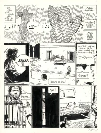 Planche noir et blanc, Jonathan, Celle qui fut (T.16),  Cosey