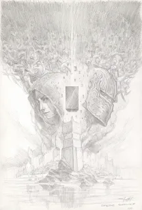 Crayonné, Les Maîtres enlumineurs, Les Terres closes (T.3), Didier Graffet