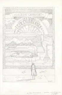 Projet de couverture, Les Temps ultramodernes, Didier Graffet