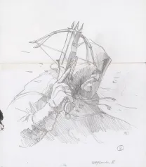 Crayonné, Waylander, Didier Graffet