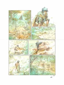 Planche couleur, Les Hautes Herbes,  Grun