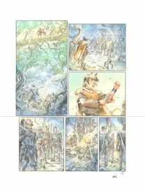 Planche couleur, Les Hautes Herbes,  Grun