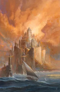 Cover, La Mer éclatée, La Moitié d'un monde (T.2), Didier Graffet