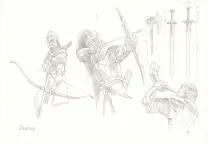 Sketch, Légende, Collector 40 ans, Didier Graffet