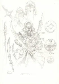 Sketch, Légende, Collector 40 ans, Didier Graffet