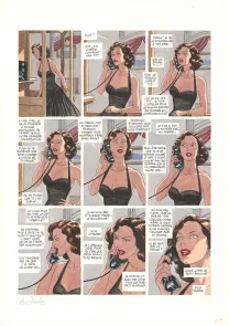 Planche couleur, Ava, quarante-huit heures dans la vie d'Ava Gardner, Ana Miralles
