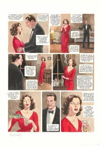 Planche couleur, Ava, quarante-huit heures dans la vie d'Ava Gardner, Ana Miralles