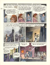 Planche couleur, La 27e lettre,  Will