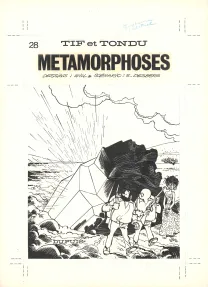 Cover, Tif et Tondu, Métamorphoses (T.28),  Will