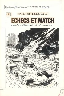 Couverture, Tif et Tondu, Échecs et match (T.30),  Will