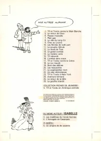 Black and white illustration, Tif et Tondu, Les Passes-montagnes (T.27),  Will