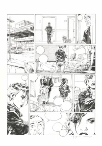 Planche noir et blanc, Millenium, Les Hommes qui n'aimaient pas les femmes - Première partie (T.1), Josep Homs
