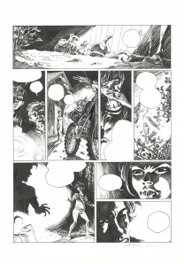 Planche noir et blanc, Millenium, Les Hommes qui n'aimaient pas les femmes - Seconde partie (T.2), Josep Homs