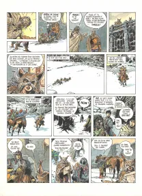 Colored original page, Poupée d'ivoire, Le Sang de mon père (T.3),  Franz