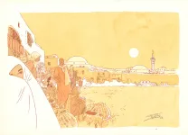 Illustration couleur, Les Aventures de Dieter Lumpen, Le Poignard d'Istamboul (T.1), Ruben Pellejero
