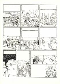 Planche noir et blanc, Blake et Mortimer, La Malédiction des trente deniers - Tome un (T.19), René Sterne