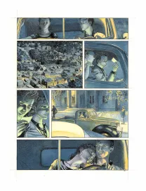 Colored original page, Rockabilly, Christophe Dubois