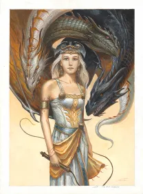 Painting, Game of Thrones, A Song of Ice and Fire, Didier Graffet