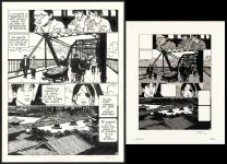 Black and white original page, Yiyun,  Cosey