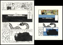 Planche noir et blanc, Yiyun,  Cosey