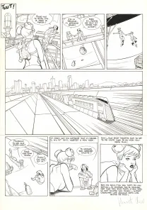 Planche noir et blanc, Golden Cup, Daytona (T.1), Alain Henriet