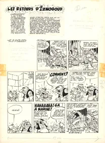 Couverture, Iznogoud, Les Retours d'Iznogoud, Jean Tabary
