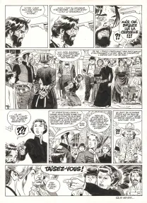 Planche noir et blanc, Undertaker, Le Monde selon Oz (T.8), Ralph Meyer