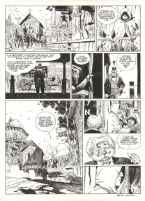 Planche noir et blanc, Undertaker, Le Monde selon Oz (T.8), Ralph Meyer