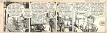 Planche noir et blanc, Terry and the Pirates, Milton Caniff