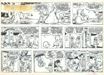 Planche noir et blanc, Pogo, Walt Kelly