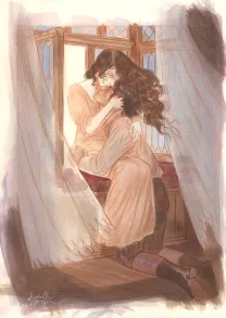 Illustration couleur, Hurlevent (Wuthering Heights), Isabella Mazzanti