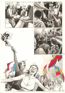 Planche couleur, Au pied des étoiles, Emmanuel Lepage