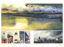 Planche couleur, Danser avec le vent, Emmanuel Lepage