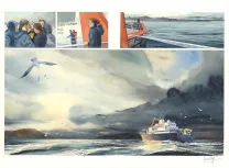 Planche couleur, Danser avec le vent, Emmanuel Lepage