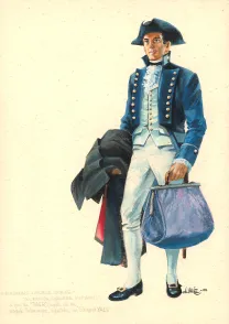 Colored illustration, Howard Flynn, William Vance