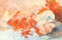 Illustration couleur, Mimi,  Wei Yao