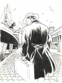 Black and white illustration, Il Était une fois en France, Sylvain Vallée