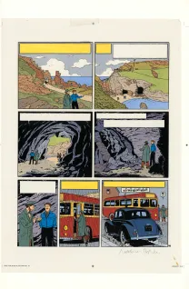 Mise en couleurs, Blake et Mortimer, Signé Olrik (T.30), André Juillard