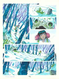 Planche couleur, Maison Croa Croa, Davide Tosello