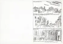 Planche noir et blanc, Les Scorpions du Désert,  Wazem