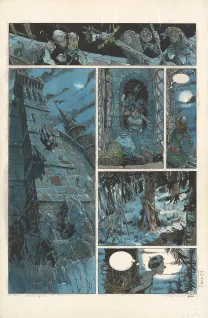 Planche couleur, Gorn, D'entre les morts (T.6), Tiburce Oger