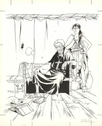 Couverture, Les Aigles décapitées, L'Hérétique (T.4), Jean Charles Kraehn