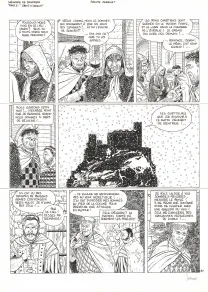 Planche noir et blanc, Mémoires de Cendres, Rémy d'Orient (T.3), Philippe Jarbinet