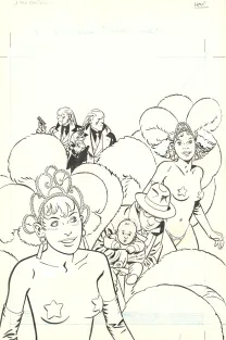 Couverture, Jérôme K. Jérôme Bloche, Un bébé en cavale (T.10), Alain Dodier