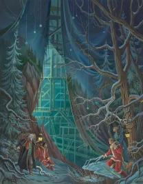 Cover, L'Autre monde, De l'autre coté du ciel (T.2), Florence Magnin